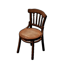 Antique Wooden Chair icon