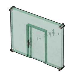 Glass Wall and Door icon