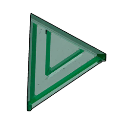 Glass Slanted Corner Roof (Inverted) icon