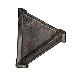 Metal Slanted Corner Roof (Inverted) icon