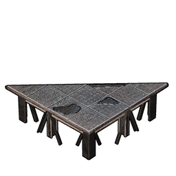 Metal Triangular Foundation icon