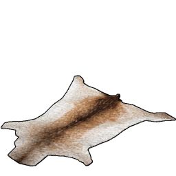 Fur rug icon