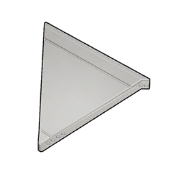 Clean Slanted Corner Roof (Inverted) icon