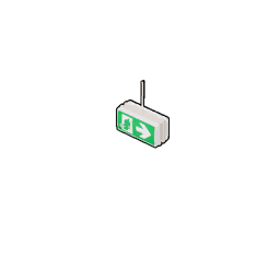 Emergency Exit Ceiling Sign icon