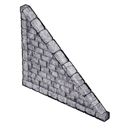 Stone Triangular Wall icon