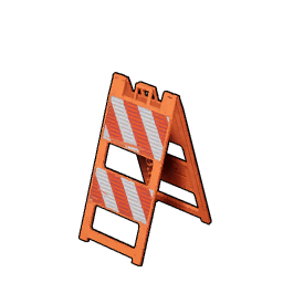 Orange Barricade icon
