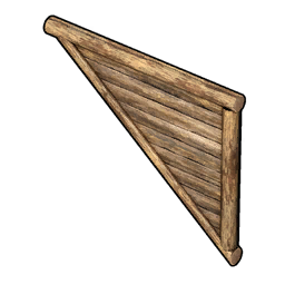 Wooden Triangular Wall (Inverted) icon