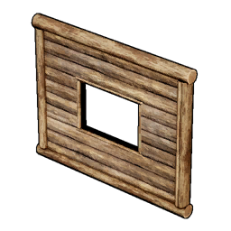 Wooden Wall and Window icon