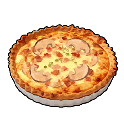 Mushroom Quiche Recipe 配方图片